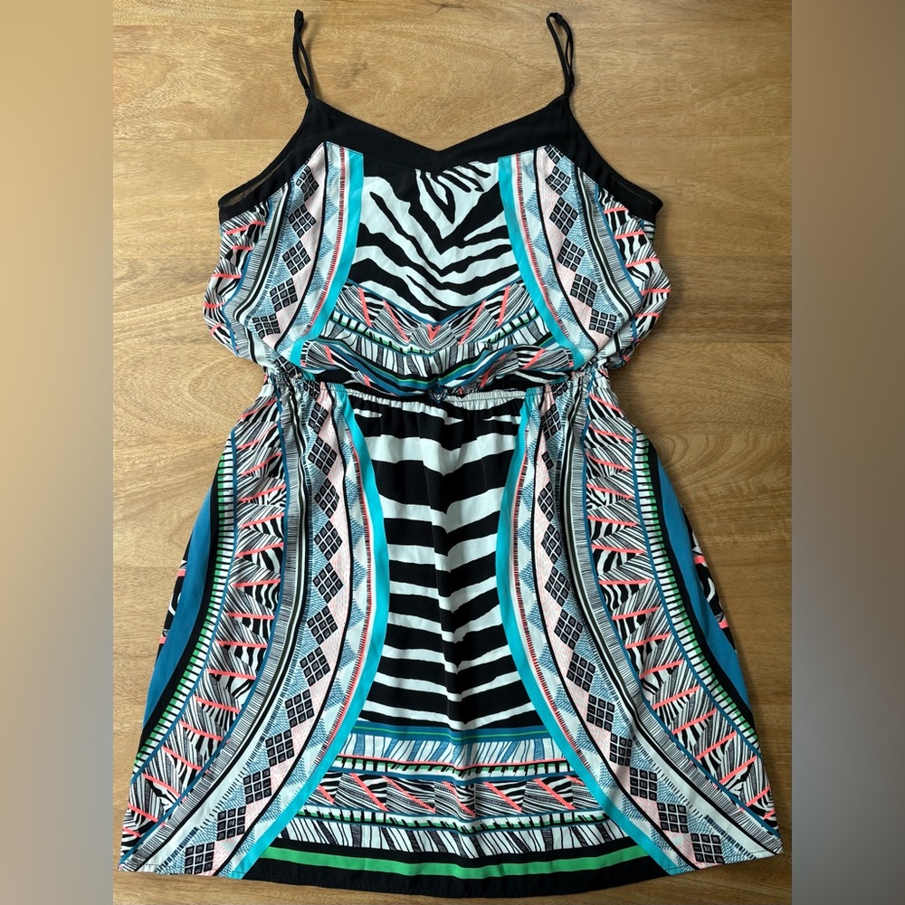 Eclectic Mini Dress - Size S